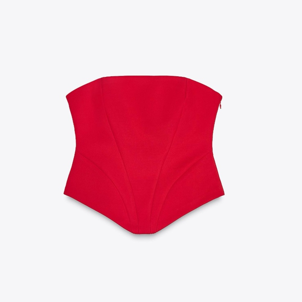 BUSTIER TOP